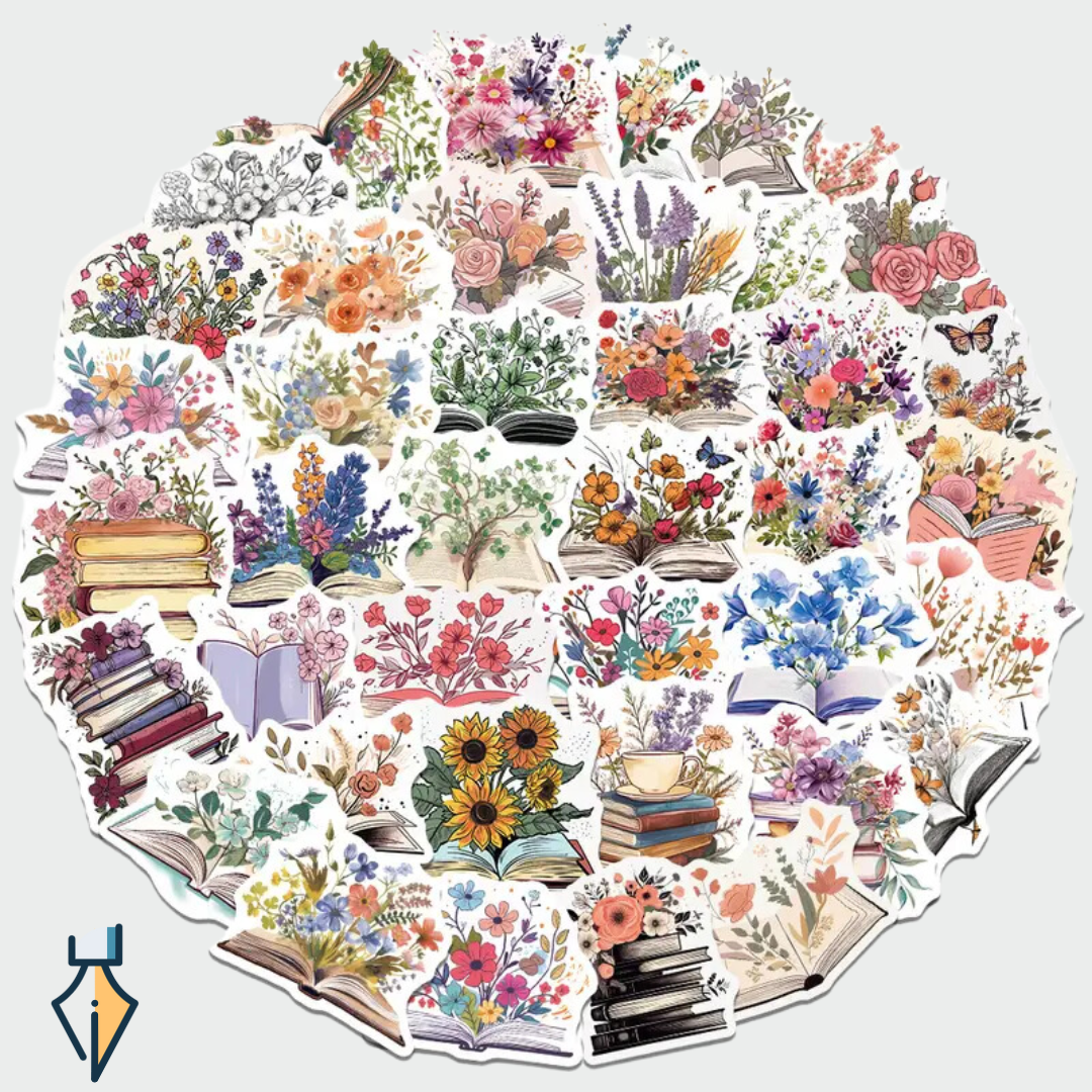 Nature Style - Flowers Stickers