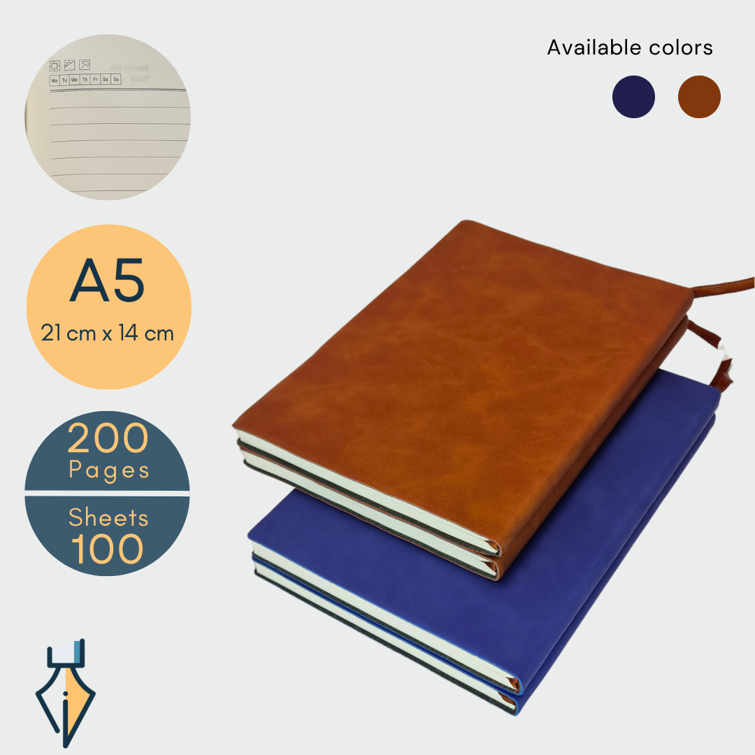 A5 Executive Leather Notebook