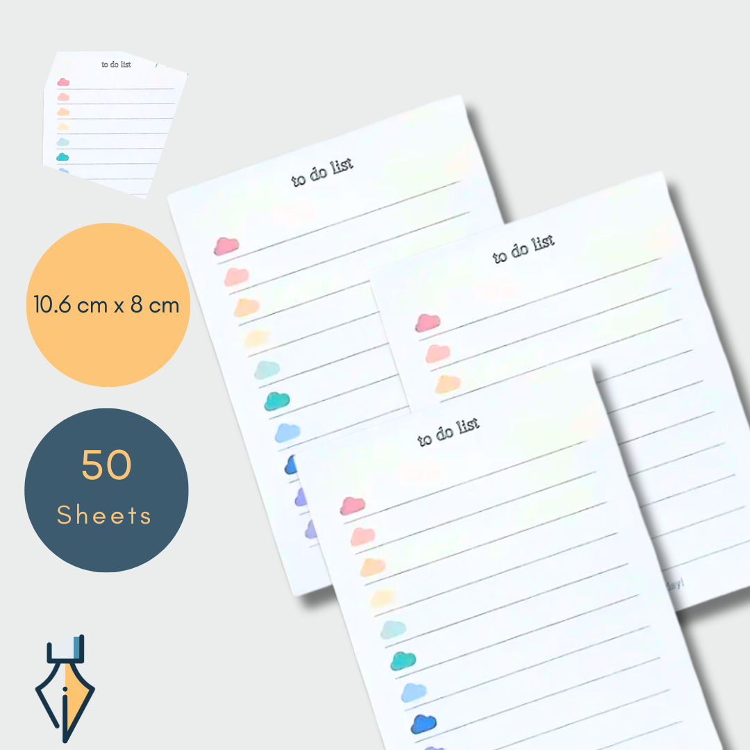 To Do List Memo Book