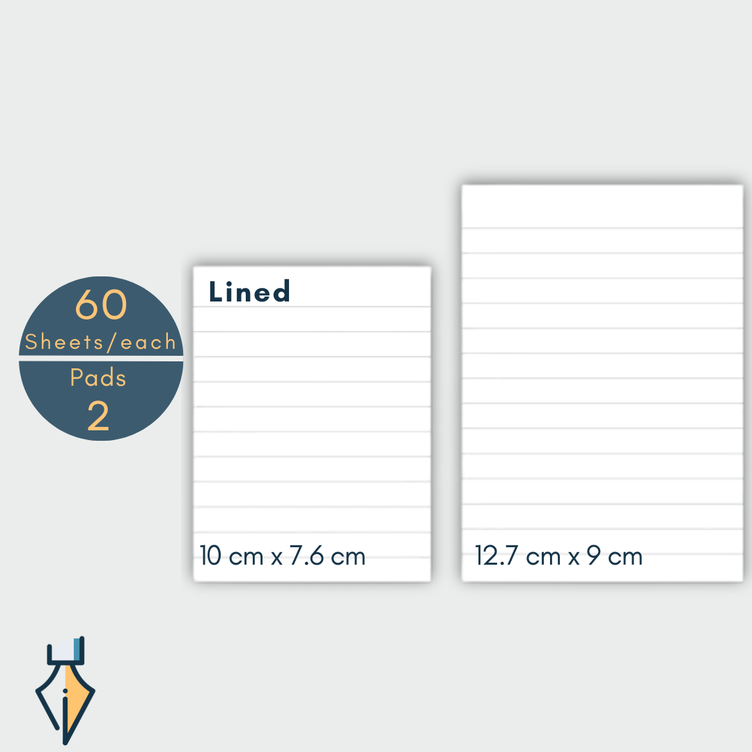 (Set of 2) two sizes Memo Pads