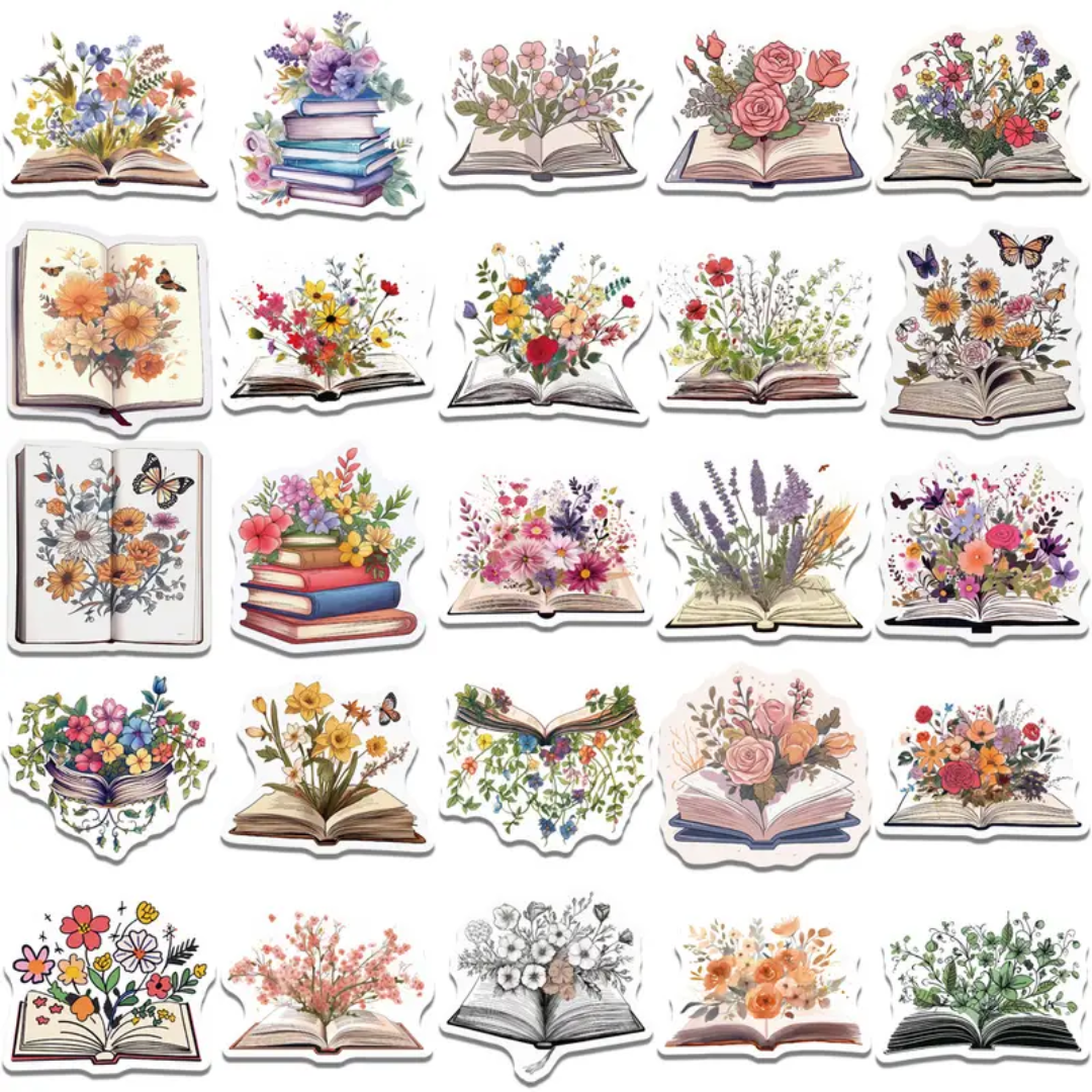 Nature Style - Flowers Stickers