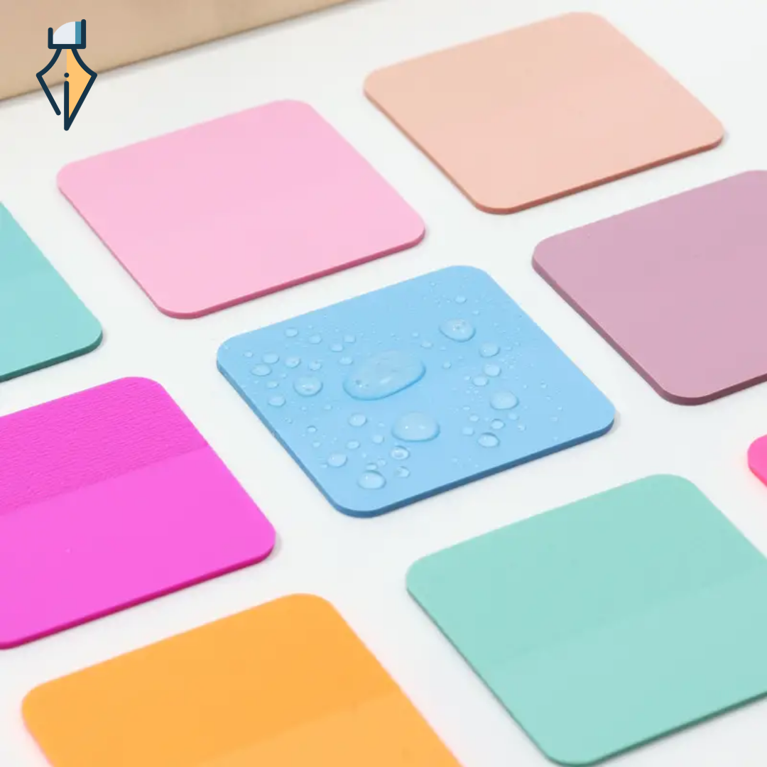 Transparent & Removable Square Sticky Notes