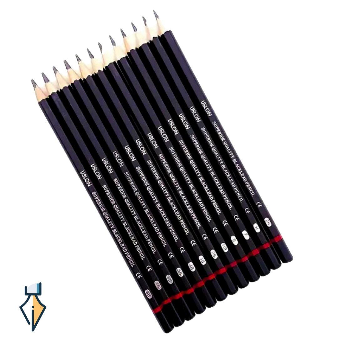 12 Lead Pencils with case