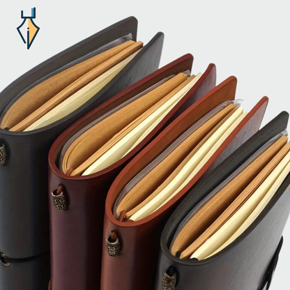 Leather Refillable Travelers Journal