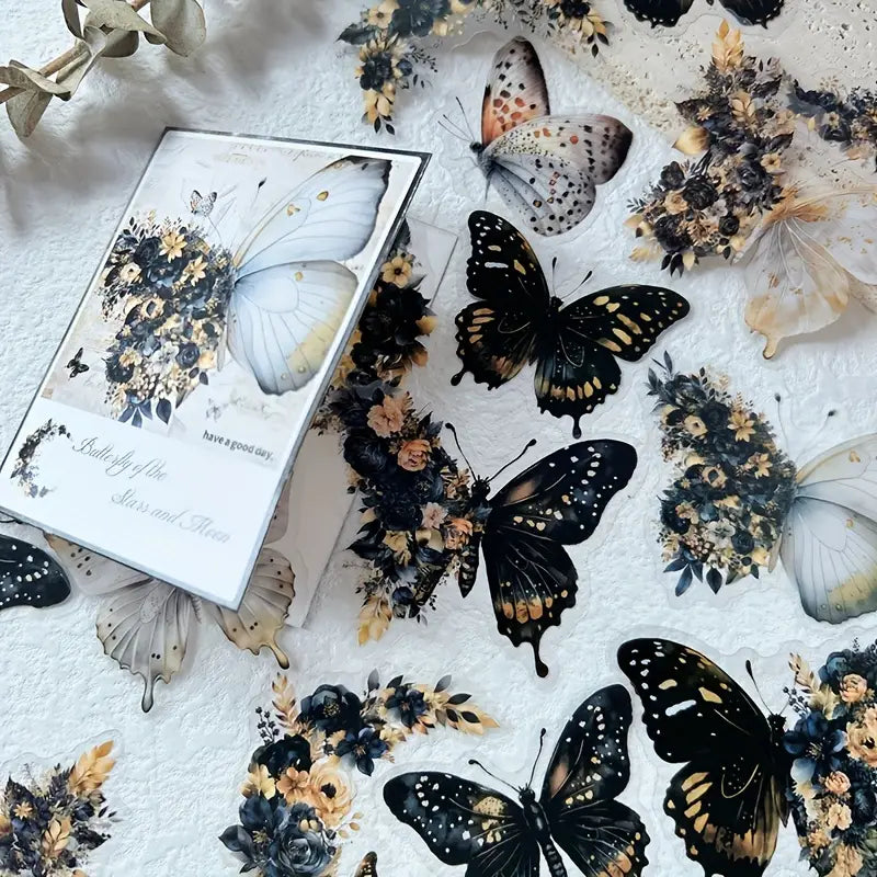 Nature Style - Butterflies & Roses stickers