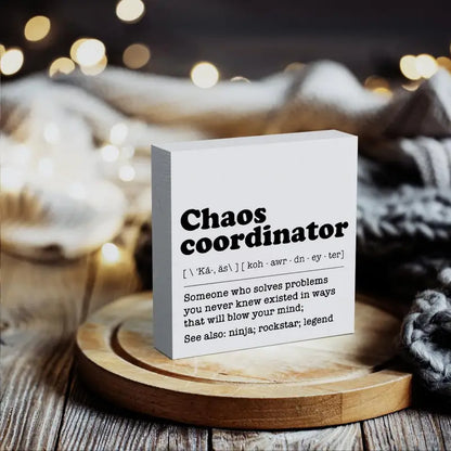 Quote Box - Chaos Coordinator