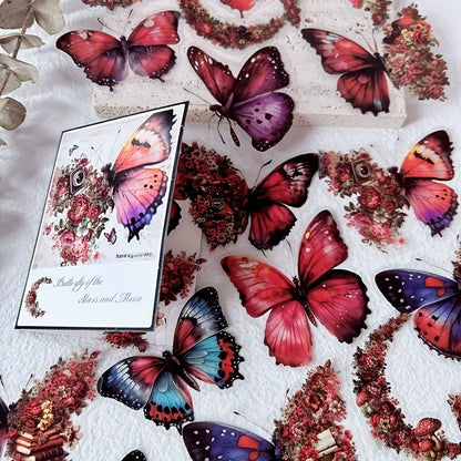 Nature Style - Butterflies & Roses stickers