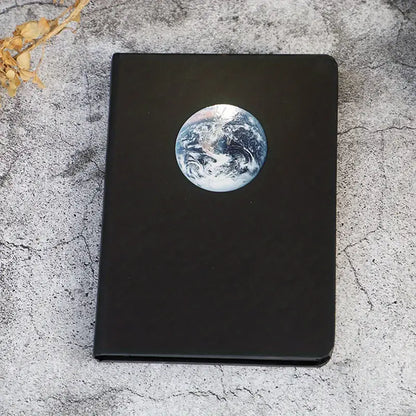 A5 Black Paper Notebook